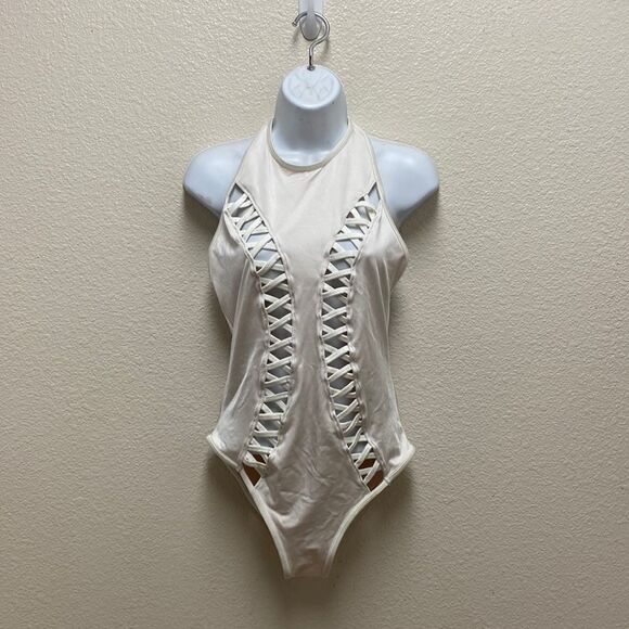 Frederick’s of Hollywood One Piece Swimsuit Medium - Picture 1 of 6